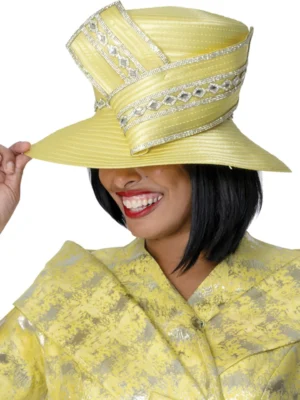 Elegant Women’s Church Suit with Matching Hat